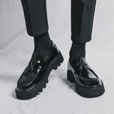 Amozae- Anyang Chunky Sole Patent Loafers