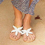 Amozae Women Starfish Beach Flat Sandals