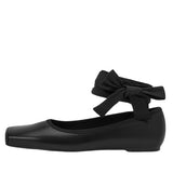 Amozae-back to school outfits Ballet Class Cross-Strap Flats