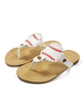 Amozae-Baseball Flip-Flop Sandals