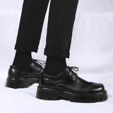 Amozae- Bukchon Chunky Sole Lace-Up Brogues