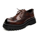 Amozae- Bukchon Chunky Sole Oxford Brogues