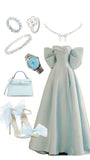 Amozae-Cyber Monday Christmas party outfits Pretty A line Sweetheart Light Sky Blue Satin Long Party Dress Prom Dresses C3136