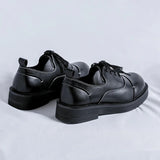 Amozae- Chungmuro Contrast Stitch Shoes