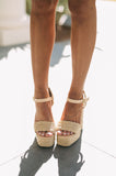 Amozae-Hilton Raffia Heels- Beige