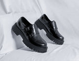 Amozae- Danwol Double Buckle Chunky Shoes