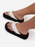Amozae-Casual Braided Flip-Flops Sandals
