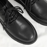 Amozae- Donam Flat Sole Derby Shoes