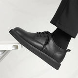 Amozae- Donam Flat Sole Derby Shoes