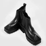 Amozae- Eungam Angled Toe Chelsea Boots