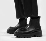 Amozae- Eungam Angled Toe Chelsea Boots