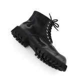 Amozae-back to school outfits Feel The Burn Combat Boots