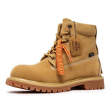 Amozae- Geumo Tan Workwear Boots