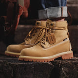 Amozae- Geumo Tan Workwear Boots