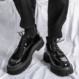 Amozae- Guro Patent Lace Up Shoes