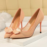 Amozae-2024 Woman's 9cm High Heel Scarpins Mesh Lace Red Scarpins Pumps Lady Stiletto Blue Wedding Bridal Valentine Pink Fetish Shoes