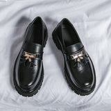 Amozae- Hagye Tassel Chunky Sole Loafers