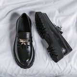 Amozae- Hagye Tassel Chunky Sole Loafers