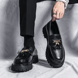 Amozae- Hagye Tassel Chunky Sole Loafers