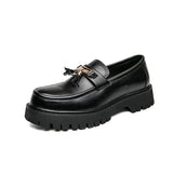 Amozae- Hagye Tassel Chunky Sole Loafers