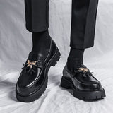 Amozae- Hagye Tassel Chunky Sole Loafers