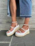 Amozae-Tora Espadrille- White