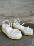 Amozae-Tora Espadrille- White