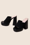 Amozae-Knitted Block Platform High Heel Sandals