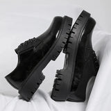 Amozae- Mapo Lace Up Chunky Shoes