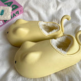 Amozae-back to school outfits Mouse Chunky Aesthetic Slippers