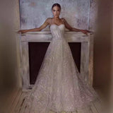 dress Light Wedding Dress 2024 New Bridal Elegant Mori Super Fairy Dream Outdoor Yarn Light Luxury French Banquet Strap Dress