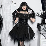 pretty halloween costumes Yl23500 Summer New Women's Clothing Dark Style Elegant Fashion Slim off-Shoulder Dress Women