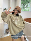 fall outfits women Simple Letters 2024 Autumn Popular High Quality Age-Reducing Ins Style Fashion Sports Casual All-Match Fashion Brand Sweater for Women