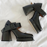 Amozae-back to school outfits Mary Jane Heels