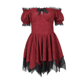 pretty halloween costumes Yl23500 Summer New Women's Clothing Dark Style Elegant Fashion Slim off-Shoulder Dress Women