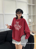 fall outfits women Simple Letters 2024 Autumn Popular High Quality Age-Reducing Ins Style Fashion Sports Casual All-Match Fashion Brand Sweater for Women