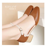 Amozae-Back To School Gifts Korean Style High Heel Pumps