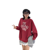 fall outfits women Simple Letters 2024 Autumn Popular High Quality Age-Reducing Ins Style Fashion Sports Casual All-Match Fashion Brand Sweater for Women