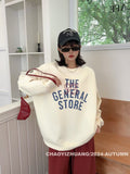 fall outfits women Simple Letters 2024 Autumn Popular High Quality Age-Reducing Ins Style Fashion Sports Casual All-Match Fashion Brand Sweater for Women