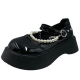 Amozae-back to school outfits Pearl Chunky Sandals