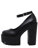 Amozae-back to school outfits Platform Heeled Sandals