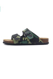 Amozae-Printed Buckle Birkenstock Sandals