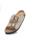 Amozae-Printed Buckle Birkenstock Sandals