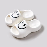 AMOZAE- - Cartoon Smile Slippers Eva Soft Sole Indoor Slides