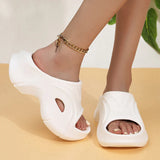 AMOZAE- - Women's Orthopedic Thick Sole Slippers Eva Chunky Platform Sandals