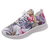 AMOZAE- -  Fashion Print Knitting Sneakers