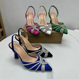 AMOZAE-- Fashionable High Heeled Sandals for Summer Parties