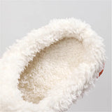 AMOZAE- - Fur Warm Cotton Slippers Bubble Shoes