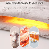 Amozae-Autumn Casual Outfits Amozae-7A Antibacterial Pure Wool Filled Patch For Men Women, Brushed Warm Without Scars, Slim Fit Autumn Winter Vest