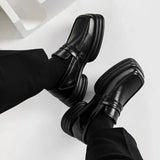 Amozae- Square Toe Loafers